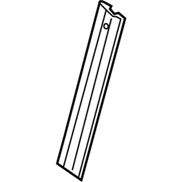 Ford BK3Z-99611B90-FA Bezel - Seat Belt Guide Bracket