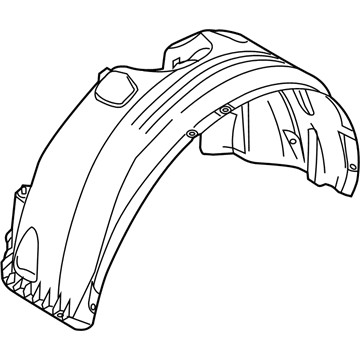Ford 9T1Z-16103-A Guard