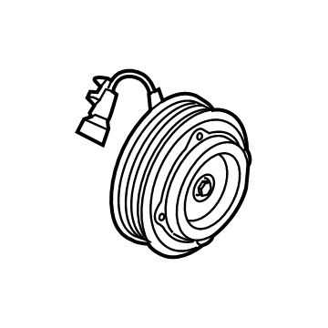 Ford LC3Z-19D786-BA Clutch Assembly - Compressor