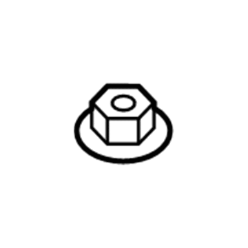 Lincoln -W520113-S424 Nut - Hex. - Self - Locking