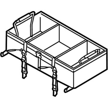Ford HE5Z-78115A00-A Compartment Assembly - Rear Stowage