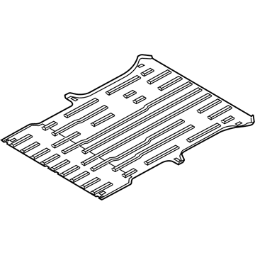 Ford 9T1Z-5413046-AB Mat - Floor Rubber