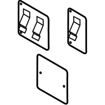 Ford AT1Z-99112C30-B Plug - Floor Pan