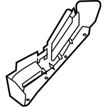 Lincoln 9E5Z-5428456-A Shield