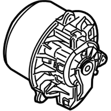 Ford AV1Z-19805-C Fan And Motor Assembly