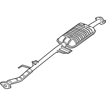 Ford 5L8Z-5230-BA Muffler Assembly - Front