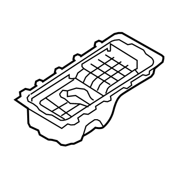 Ford F7UZ-6675-AC Pan Assembly - Engine Oil