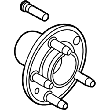 Ford CV6Z-1104-A Hub Assembly - Wheel
