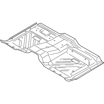 Lincoln BL1Z-7811135-A Pan Assembly - Floor