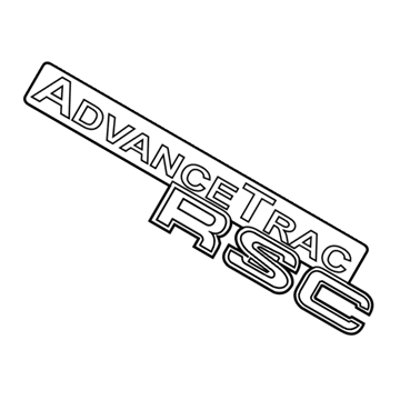 Ford 5L2Z-7842528-AA Name Plate