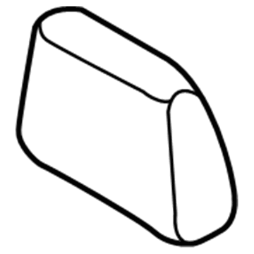Ford DB5Z-78501A04-AB Cover Assembly - Rear Seat Headrest