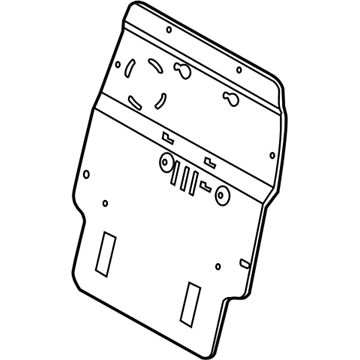 Ford BB5Z-7860508-D Panel Assembly - Back