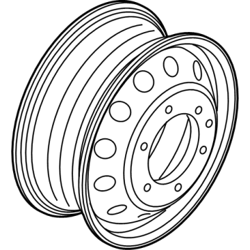 Ford CK4Z-1015-C Wheel Assembly