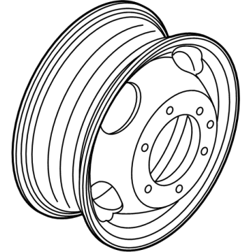 Ford LK4Z-1007-A Wheel, Alloy