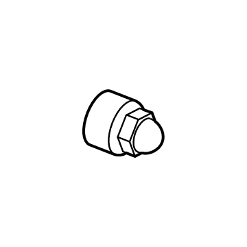 Ford BK3Z-1K011-B Cap - Wheel Nut