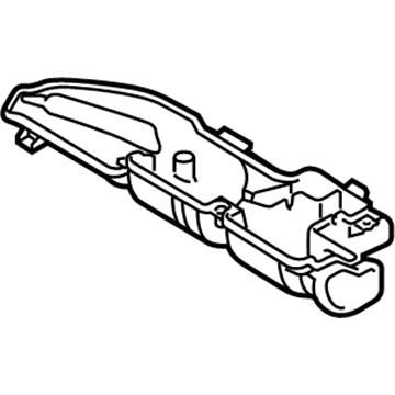 Ford BC3Z-18490-D Hose - Vent Air Louver
