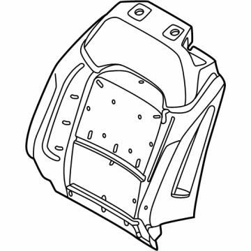 Ford M2DZ-7864811-A Pad - Seat Back