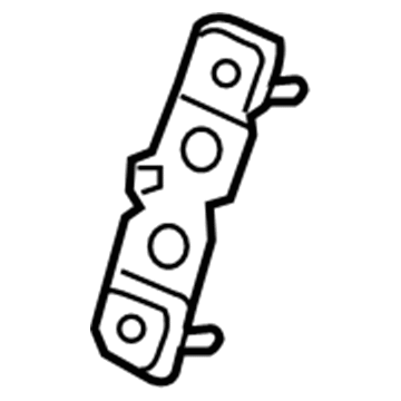 Mercury F85Z-1522024-AA Plate - Door Lock Striker