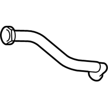 Lincoln LS PCV Valve Hose - 3W4Z-6853-AA