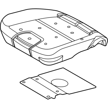 Ford N1WZ-26632A22-A Seat Cushion Pad