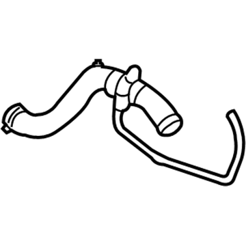 Ford Fusion Coolant Reservoir Hose - 9E5Z-8260-F
