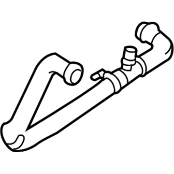 Ford Fusion Coolant Reservoir Hose - 6E5Z-8286-BA