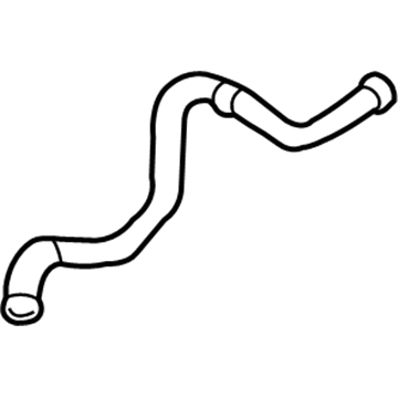 Lincoln Zephyr Coolant Reservoir Hose - 6E5Z-8075-B