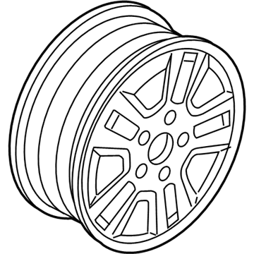Mercury 7E5Z-1007-D Wheel Assembly