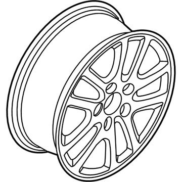 Mercury 8E5Z-1007-A Wheel Assembly
