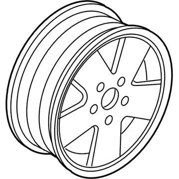 Mercury 6E5Z-1007-AA Wheel Assembly