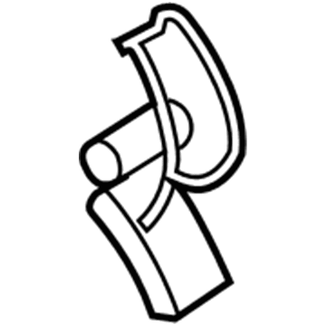 7L1Z-78310A91-A Ford Upper Trim Panel Retainer, Driver Side Illustration 1 of 1