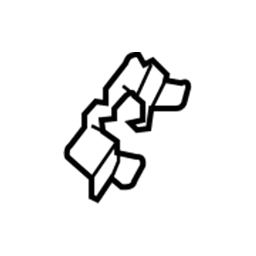Ford 2L1Z-15310A90-A Front Trim Retainer Clip, Rear Passenger Side 2L1Z-15310A90-A Ford Front Trim Retainer Clip, Rear Passenger Side Illustration 1 of 1