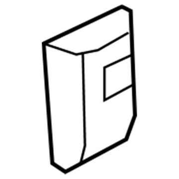 Ford FL1Z-78312A29-AA Access Cover, Rear Driver Side FL1Z-78312A29-AA Ford Access Cover, Rear Driver Side Illustration 1 of 1