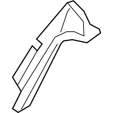 GL7Z-4031011-AD Ford Rear Trim, Driver Side Illustration 1 of 1