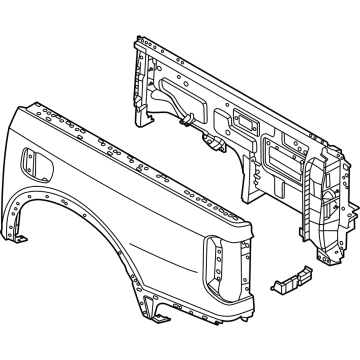 Ford P1WZ-6027840-A Side Panel Assembly