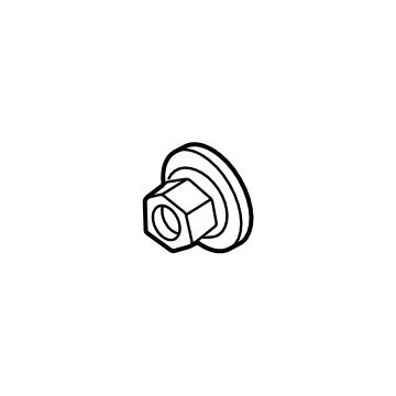 Ford -W520521-S442 Nut And Washer Assembly - Hex.