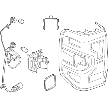 Ford N1WZ-13404-CM Tail Lamp Assembly