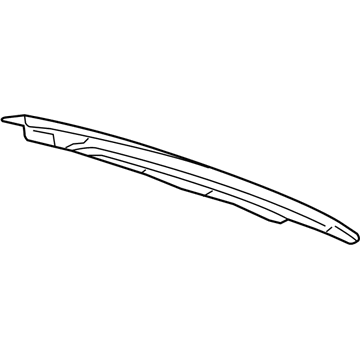 Lincoln 7T4Z-7841302-A Rail Assembly - Roof Side