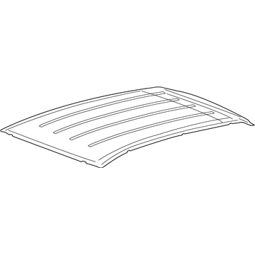 Lincoln 7T4Z-7850202-A Panel Assembly - Roof