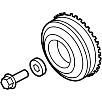 Ford 9E5Z-6312-B Pulley - Crankshaft