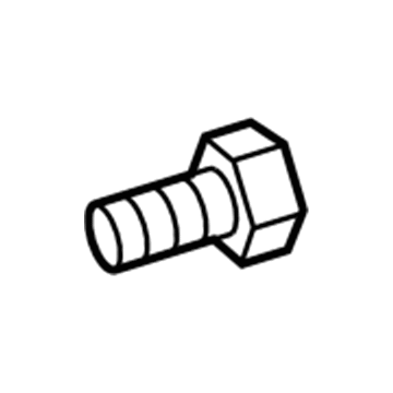 Ford F1AZ-6379-A Bolt - Hex Head