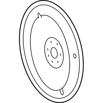 Ford 4C3Z-6375-AA Flywheel Assembly