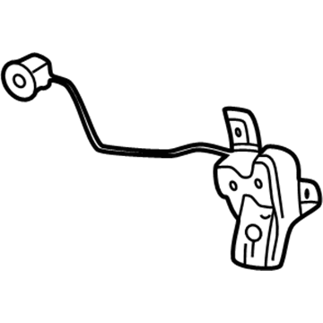 Ford 4F1Z-5443200-A Lock Assembly