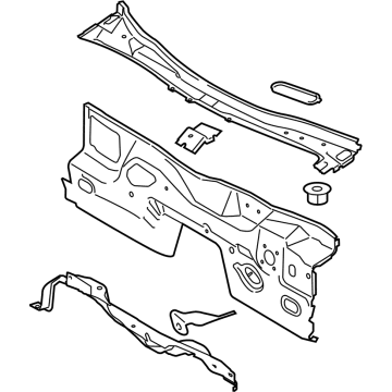 Ford Mustang Dash Panel - PR3Z-6301610-A