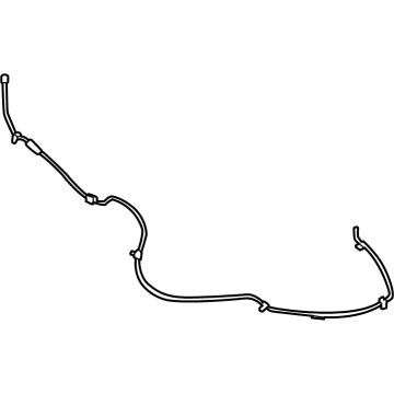 Ford LJ8Z-17A605-H Hose - Windshield Washer