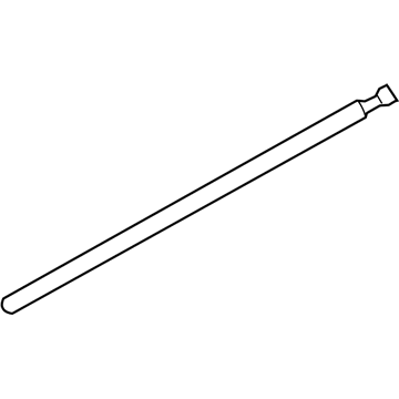 Mercury 6E5Z-5420878-APTM Molding - Door Outside