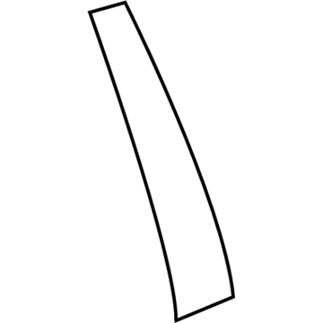 Mercury 6E5Z-5420554-AA Molding - Door Outside