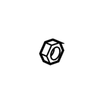Ford -W708634-S440 Nut - Hex. - Flanged