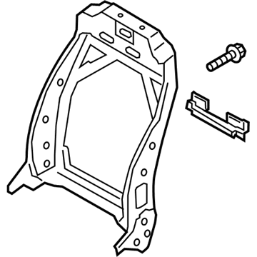 Lincoln JU5Z-9661018-C Frame Assembly