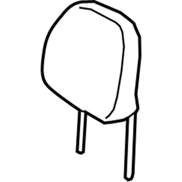 Lincoln NL7Z-78611A08-AD Head Rest Assembly